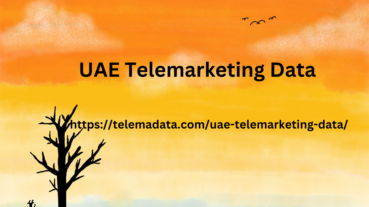 UAE Telemarketing Data
