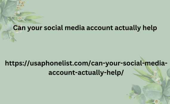 Can your social media account actually help