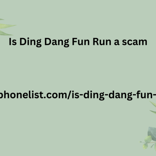 Is Ding Dang Fun Run a scam
