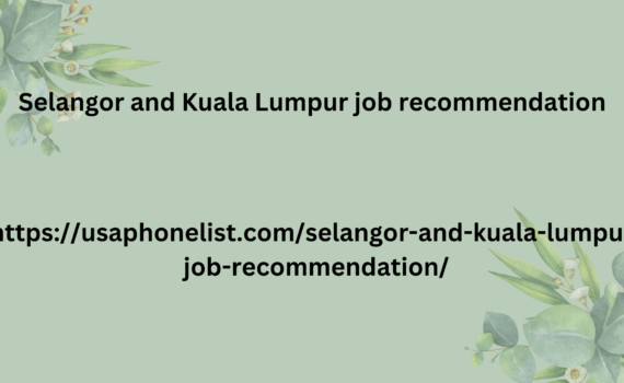 Selangor and Kuala Lumpur job recommendation